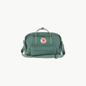 Sac de voyage pour week end vert vue de face